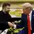 Volodomir Zelenski con Donald Trump en la Casa Blanca