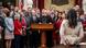Republican Texas State Representative Todd Hunter, surrounded by most of the Republican members of the House of Representatives, speaks during a session as Democratic lawmakers, who left the state to deny Republicans the opportunity to redraw the state's 38 congressional districts, begin returning to the Texas State Capitol in Austin, Texas, U.S. August 20, 2025 Republican Texas State Representative Todd Hunter, surrounded by most of the Republican members of the House of Representatives, speaks during a session as Democratic lawmakers, who left the state to deny Republicans the opportunity to redraw the state's 38 congressional districts, begin returning to the Texas State Capitol in Austin, Texas, U.S. August 20, 2025
