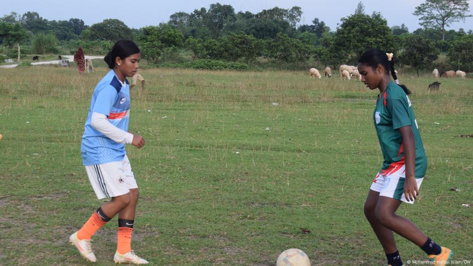 The village football academy helps to get up Bangladesh women The village football academy helps to get up Bangladesh women