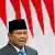 Indonesian President Prabowo Subianto looks on before he delivers his annual State of the Nation Address, ahead of the country's Independence Day, in Jakarta, Indonesia, August 15, 2025.