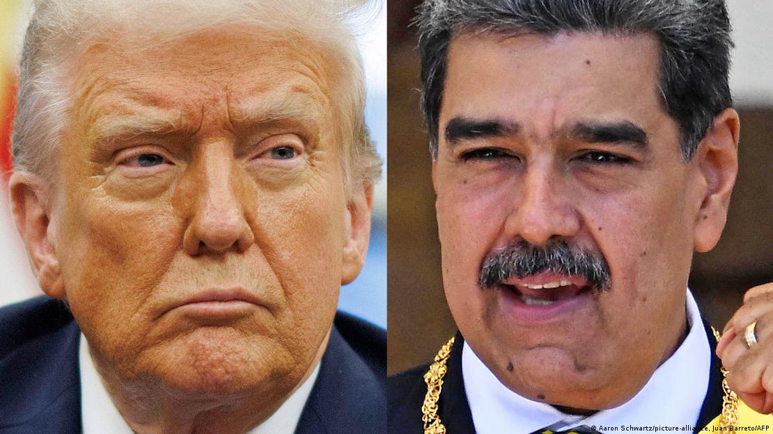 ABD Başkanı Donald Trump ile Venezuela Devlet Başkanı Nicolas Maduro kombosu