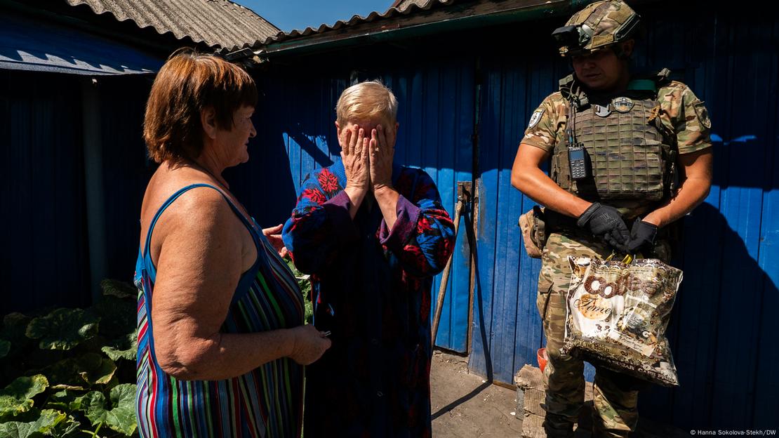 Възрастна жена от Добропиля