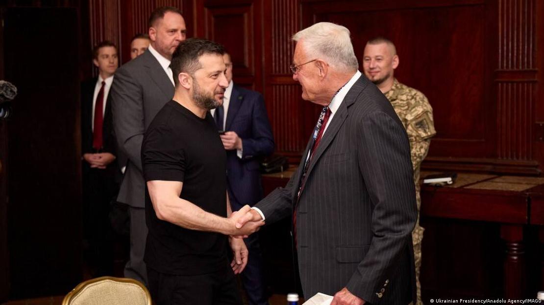 Takim mes Volodymyr Zelenskit me të dërguarin special të SHBA-së, Keith Kellogg 