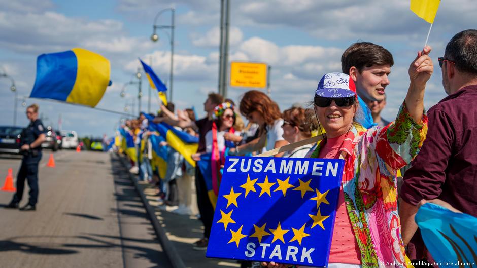 "Жодного миру без справедливості": акції на підтримку України у ФРН