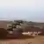 مناورات عسكرية إسرائيلية قرب قرية قلعة الجندل في قطنا بمحافظة ريف دمشق (30-04-2025)