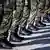 Bundeswehr-Soldaten auf dem Appellplatz