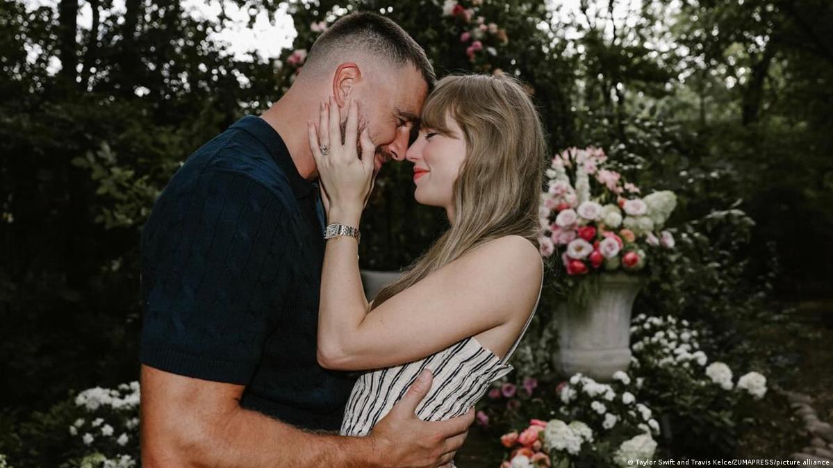 Taylor Swift və Travis Kelce ötən il Instagramda nişanlandıqını elan etdilər [26 avqust 2025] Şəkil: Taylor Swift və Travis Kelce/ZUMAPRESS/picture alliance