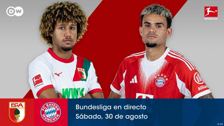 Escuche en directo el partido Augsburg vs. Bayern Múnich – DW – 30/08/2025