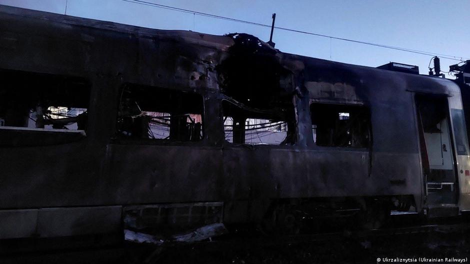 На Житомирщині поїзд зійшов з рейок: ймовірно, через "шахед" – DW – 22.12.2025