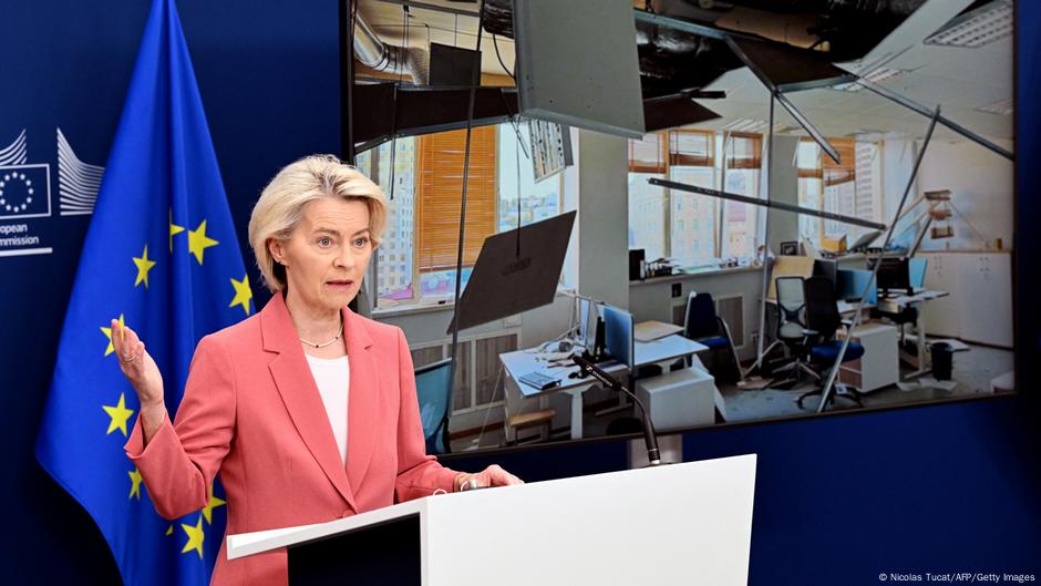 UE mantendrá máxima presión sobre Rusia tras ataque en Kiev – DW – 28/08/2025