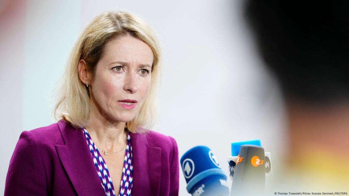 Kryediplomatja BE-së Kaja Kallas duke folur në takimin e Ministrave të Mbrojtjes të BE-së në Kopenhagë Kryediplomatja BE-së Kaja Kallas duke folur në takimin e Ministrave të Mbrojtjes të BE-së në Kopenhagë