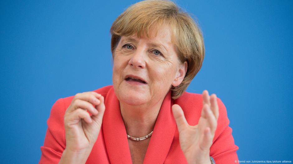Merkel na konferenciji za štampu kada je izgovorila čuvenu rečenicu