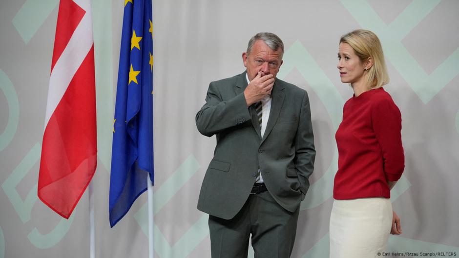 Danski ministar spoljnih poslova Lars Loke Rasmusen s visokom predstavnicom EU Kajom Kalas na neformalnom sastanku ministara spoljnih poslova Unije krajem avgusta u Kopenhagenu