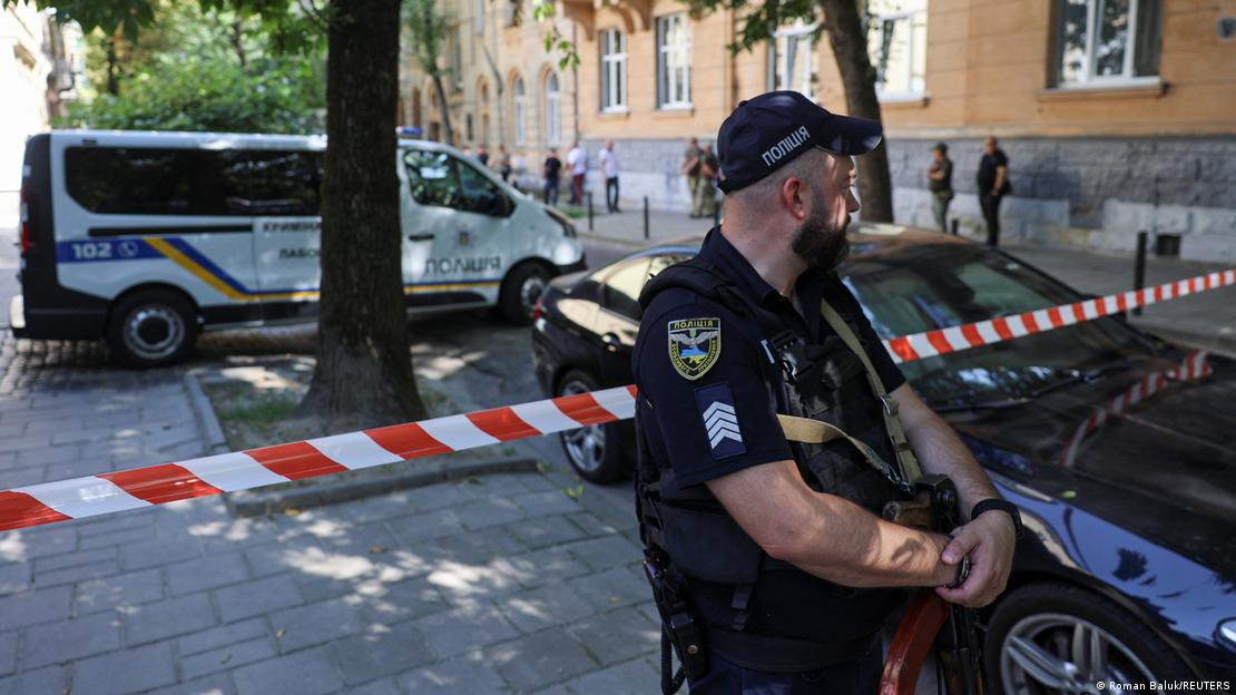 Local do assassinato de Andriy Parubiy