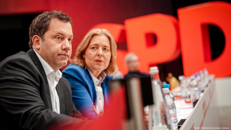 Lideri SPD-a i ministri u vladi: Lars Klingbajl i Berbel Bas