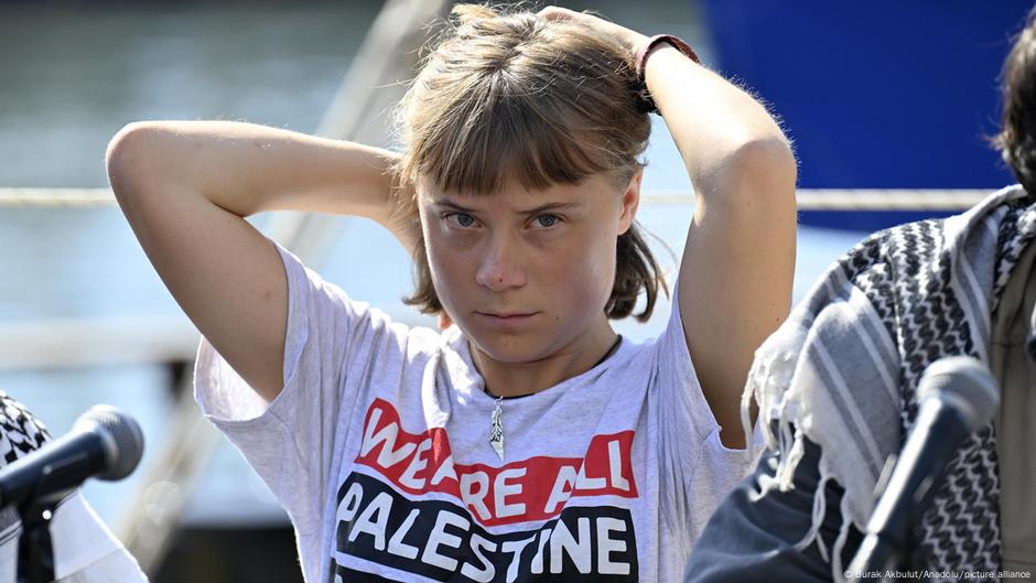 Aktivistkinja za zaštitu klime i ljudska prava, Greta Tunberg, ponovo je na brodu koji plovi ka Pojasu Gaze