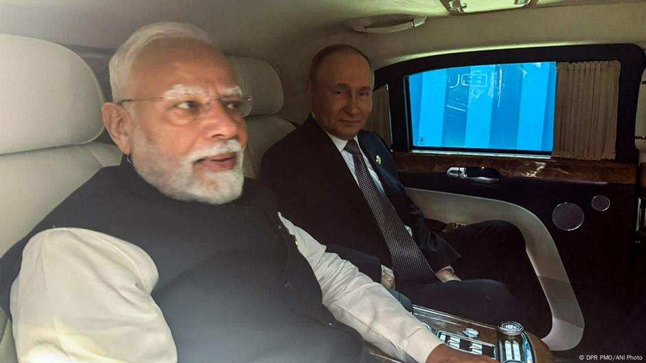 Modi i Putin u Kini