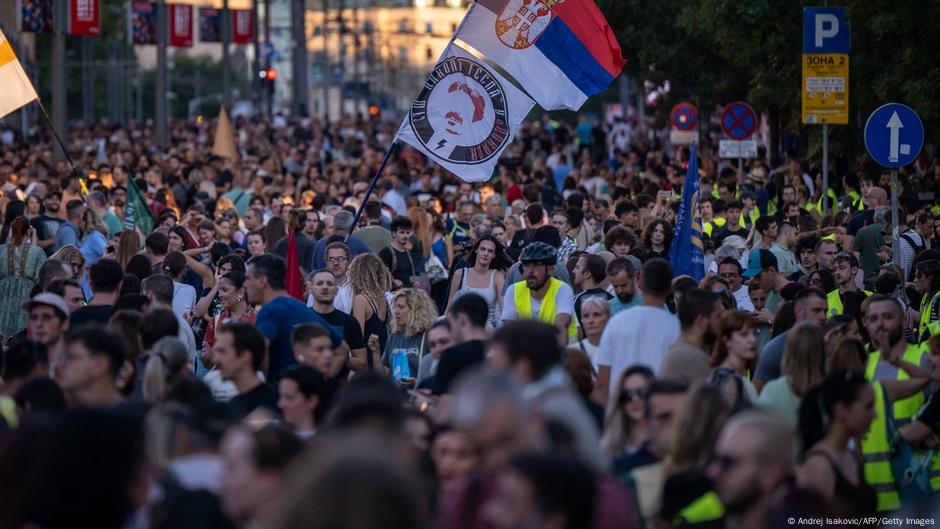 Protest u Beogradu 1. septembra