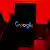 Google logo is displayed on a mobile phone screen for illustration photo.