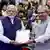 पीएम नरेंद्र मोदी को विक्रम सेमीकंडक्टर चिप सौंपते केंद्रीय मंत्री अश्विनी वैष्णव