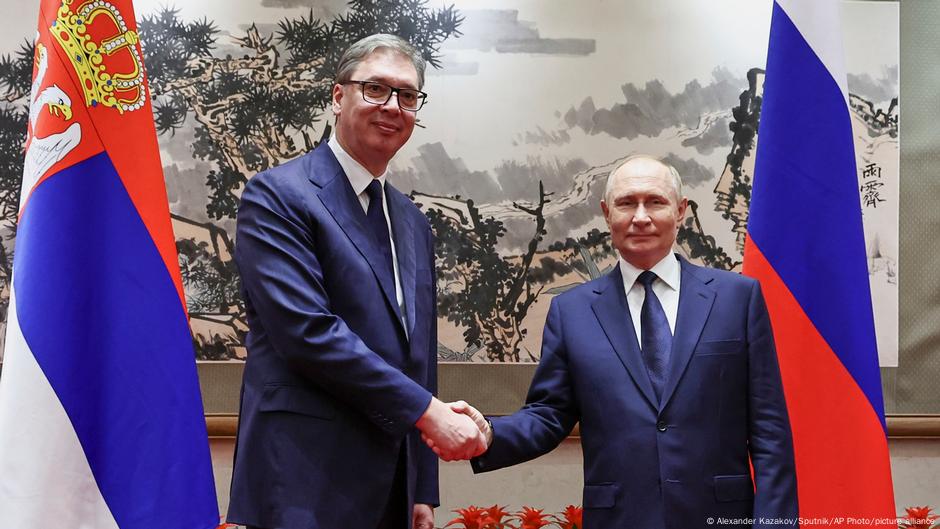 Vučić i Putin u Pekingu