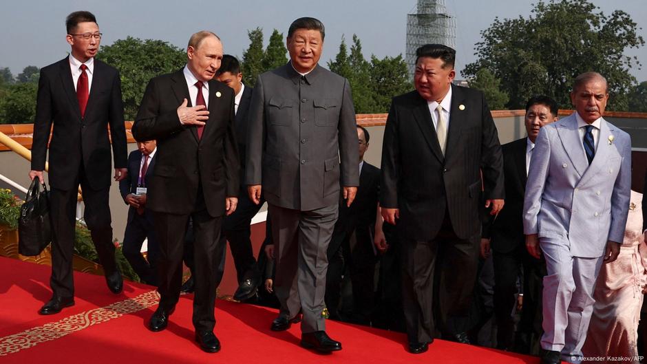 Putin, Si i Kim u Pekingu 3. septembra 2025.