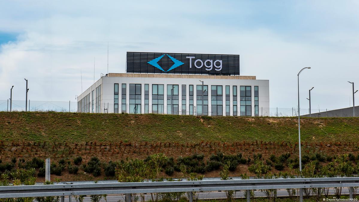 Gebze'de Togg Genel Merkez binasının dış görünümü
