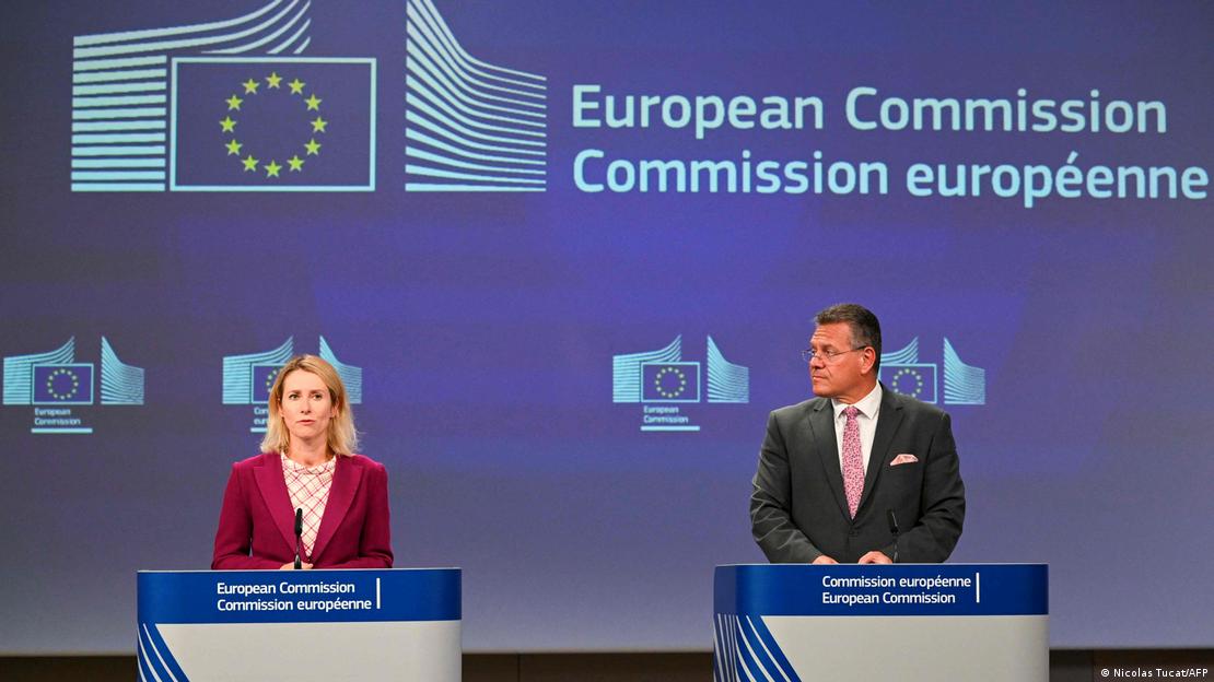 Belgien Brüssel 2025 | Kaja Kallas und Maros Sefcovic bei Pressekonferenz zum Mercosur-Abkommen (03.09.2025) Belgien Brüssel 2025 | Kaja Kallas und Maros Sefcovic bei Pressekonferenz zum Mercosur-Abkommen (03.09.2025)