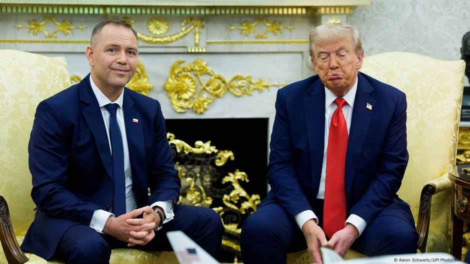 „Tageszeitung” o Nawrockim w USA: realizuje nacjonalistyczne interesy