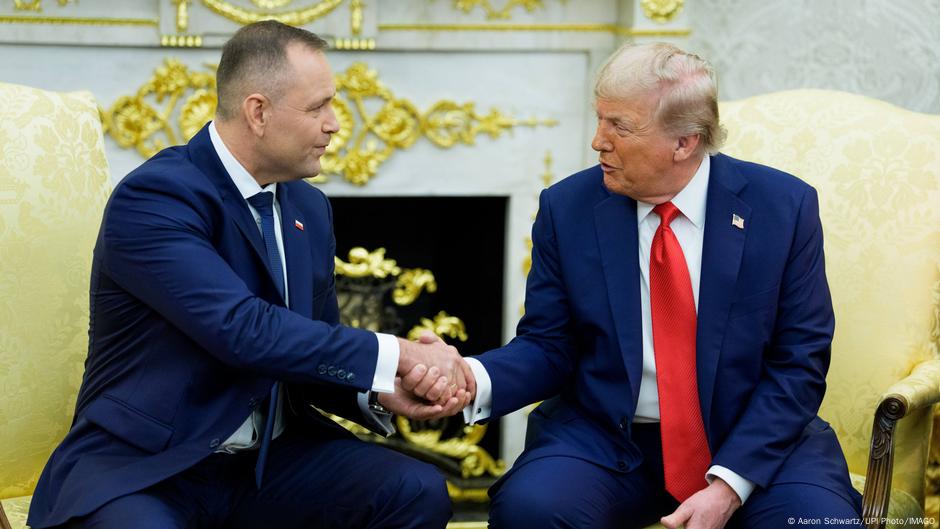 „Berliner Zeitung” o wizycie Nawrockiego w USA: złe prognozy dla relacji polsko-niemieckich