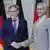 German Foreign Minister Johann Wadephul shakes hands with his Indian counterpart S. Jaishankar at a meeting in New Dehli, India.
