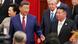Presidente da China, Xi Jinping, fala ao lado do líder da Coreia do Norte, Kim Jong-un, em Pequim Presidente da China, Xi Jinping, fala ao lado do líder da Coreia do Norte, Kim Jong-un, em Pequim