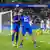 Slowakische Spieler jubeln nach dem 1:0 gegen Deutschland