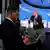 Russland Wladiwostok 2025 | Wladimir Putin (auf einem Bildschirm) beim Östlichen Wirtschaftsforum