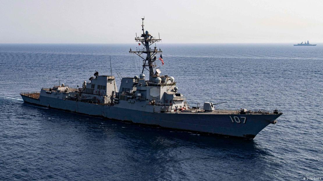 El buque de guerra USS Gravely.