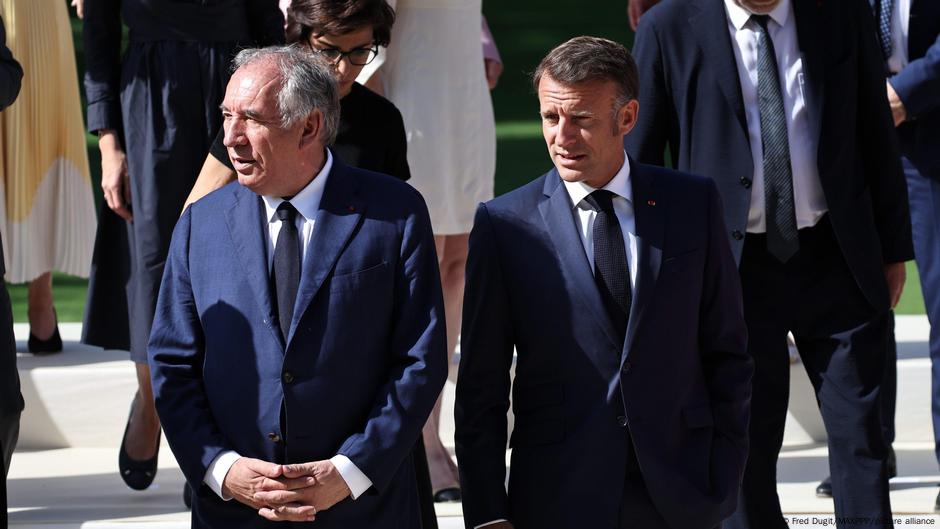 Fransoa Bajru i Emanuel Makron