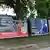 Carteles electorales de varios partidos.