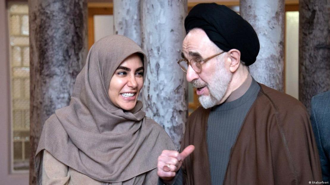 نادره رضایی و محمد خاتمی