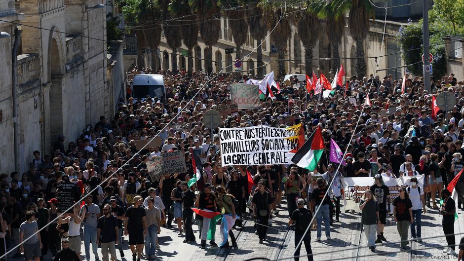 Francë  Trazira  gaz lotsjellës dhe arrestime të shumta