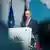 Friedrich Merz habla ante un estrado.