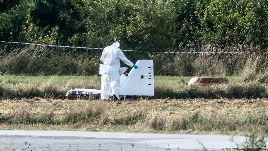 Pronalaženje ostataka oborenog drona u centralnoj Poljskoj, 10. septembra 2025.