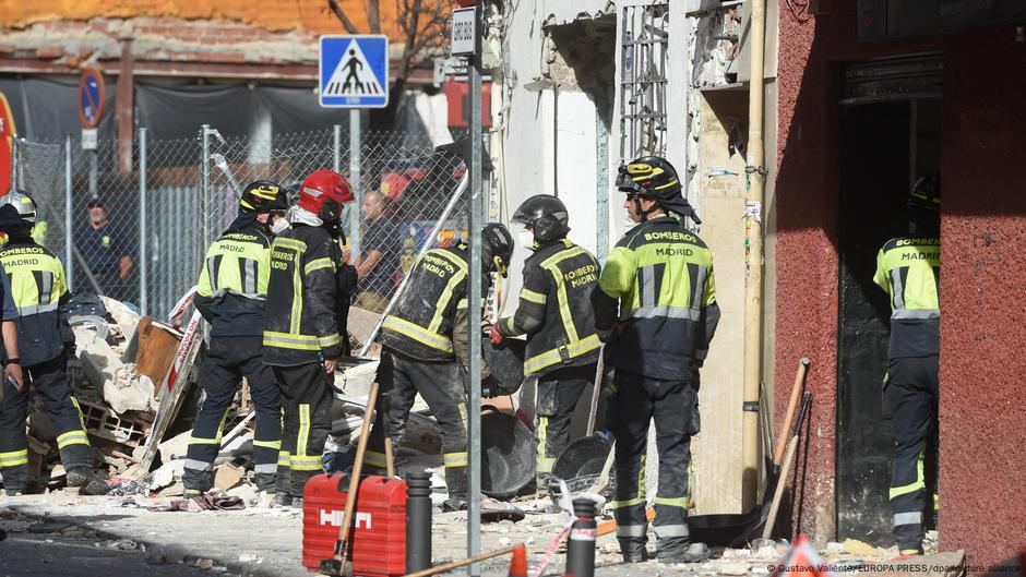 Spain: Dozens injured in Madrid bar explosion