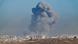 Гъст дим от въздушни удари над Газа Гъст дим от въздушни удари над Газа