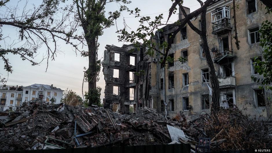 Uništene stambene zgrade u Kramatorsku