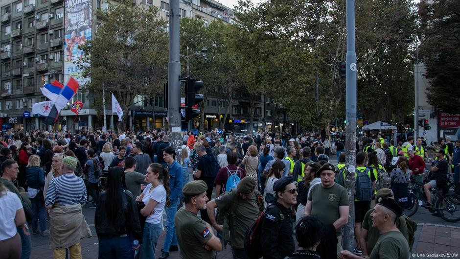 Beograd: Protest podrške pritvorenim građanima