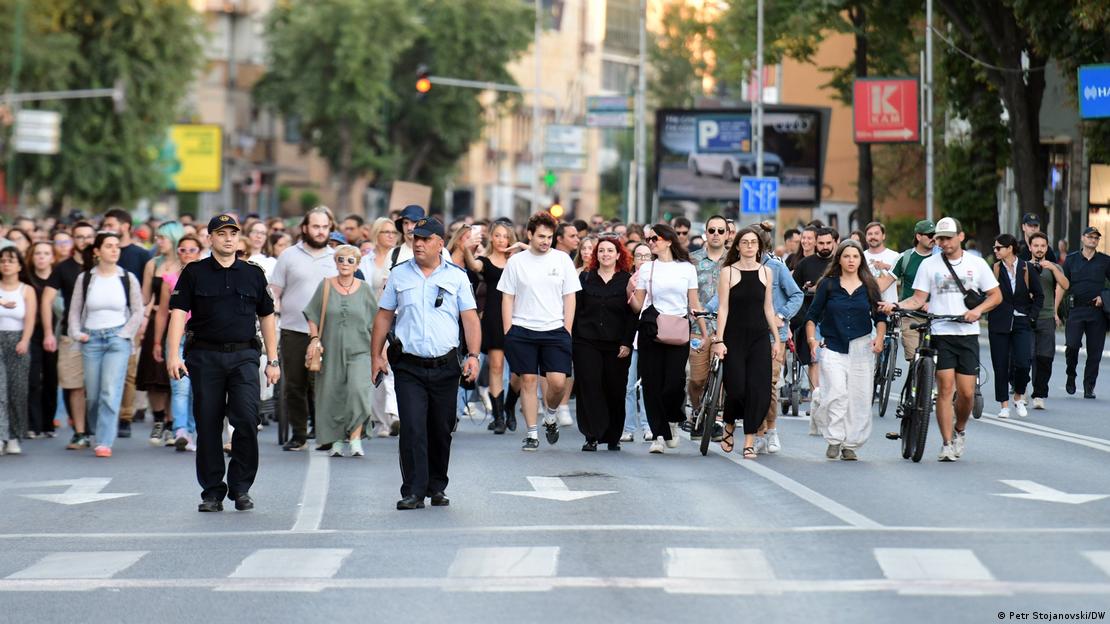 Северна Македонија Скопје 2025 | Протести против фемицидот