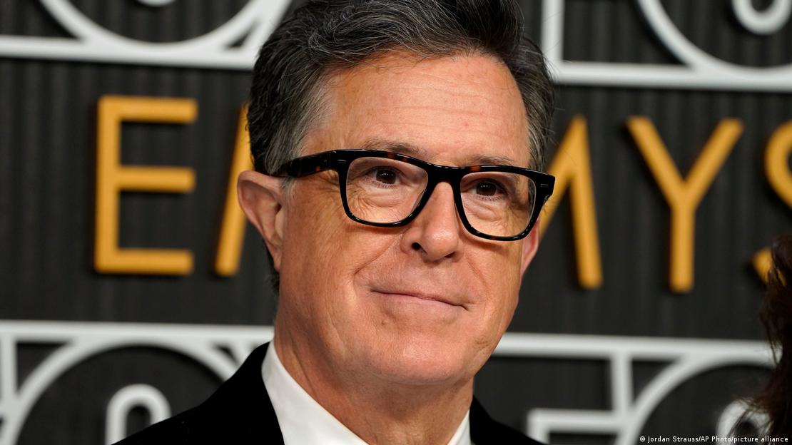 Los Ángeles, 2024: Stephen Colbert en la 75.a ceremonia de los Premios Emmy.