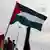 Bandera de los Territorios Palestinos. 