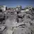A view of destruction after Israeli attack demolish an apartment of Palestinian Abu Salmiye family located in Al Shati Camp, in the northern Gaza