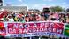 Manifestación contra ley de amnistía en Brasilia, capital de Brasil. Manifestación contra ley de amnistía en Brasilia, capital de Brasil.